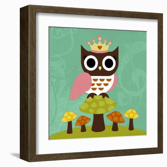 Princess Owl-Nancy Lee-Framed Art Print