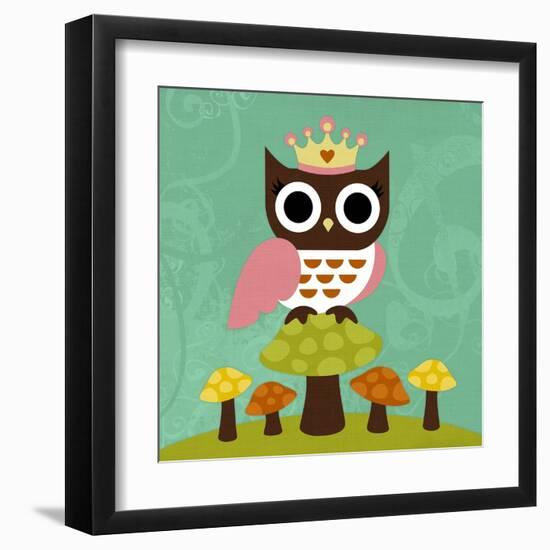 Princess Owl-Nancy Lee-Framed Art Print