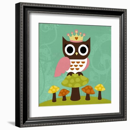 Princess Owl-Nancy Lee-Framed Art Print