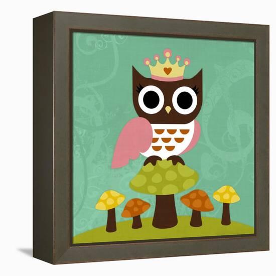 Princess Owl-Nancy Lee-Framed Stretched Canvas