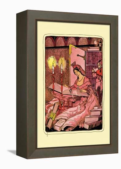 Princess Ozma-John R. Neill-Framed Stretched Canvas