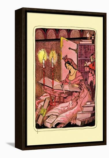 Princess Ozma-John R. Neill-Framed Stretched Canvas