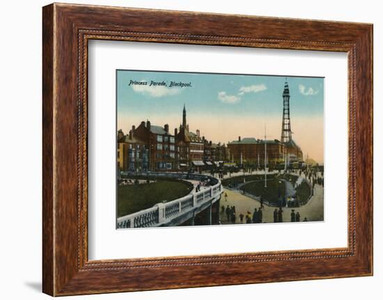 Princess Parade, Blackpool, c1915-Unknown-Framed Photographic Print