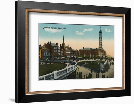 Princess Parade, Blackpool, c1915-Unknown-Framed Photographic Print