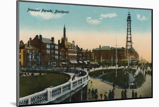 Princess Parade, Blackpool, c1915-Unknown-Mounted Photographic Print