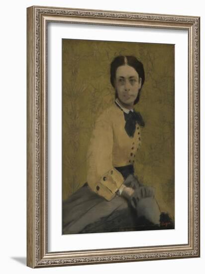 Princess Pauline De Metternich, 1865-Edgar Degas-Framed Giclee Print