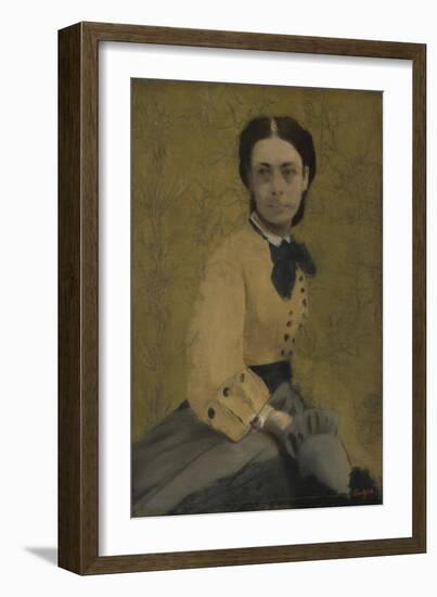 Princess Pauline De Metternich, 1865-Edgar Degas-Framed Giclee Print