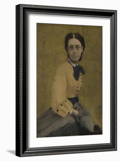 Princess Pauline De Metternich, 1865-Edgar Degas-Framed Giclee Print