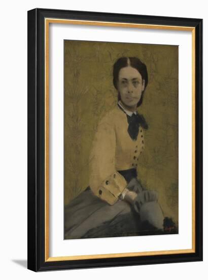 Princess Pauline De Metternich, 1865-Edgar Degas-Framed Giclee Print