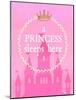 Princess Sleeps-Bella Dos Santos-Mounted Art Print