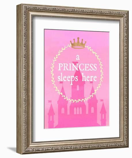 Princess Sleeps-Bella Dos Santos-Framed Premium Giclee Print