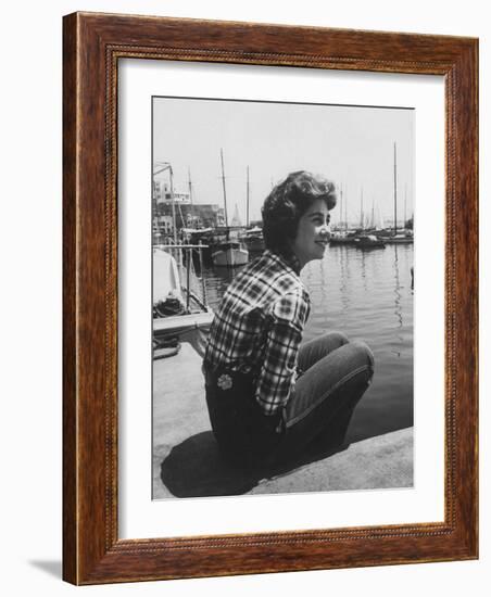 Princess Sophia at Boating Race-Loomis Dean-Framed Photographic Print