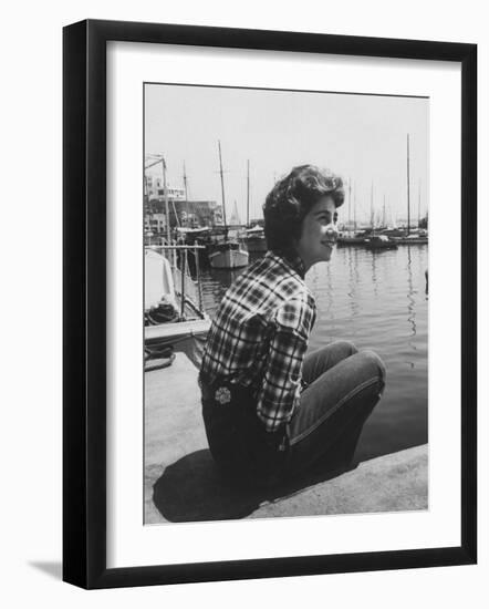 Princess Sophia at Boating Race-Loomis Dean-Framed Photographic Print