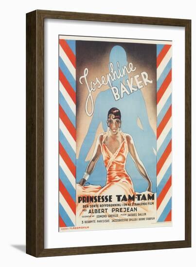 Princess Tam-Tam, Josephine Baker-null-Framed Premium Giclee Print