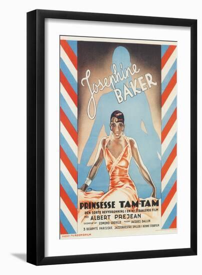 Princess Tam-Tam, Josephine Baker-null-Framed Premium Giclee Print