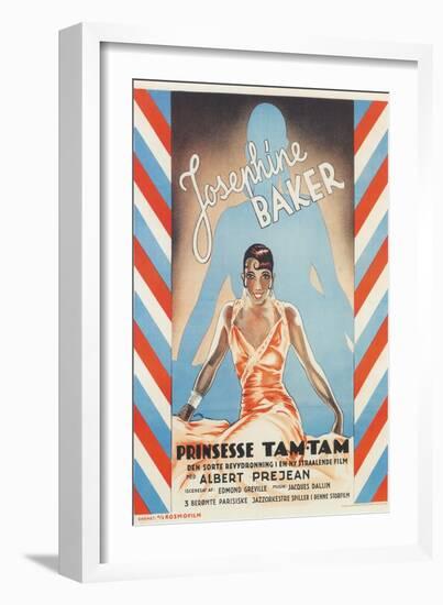 Princess Tam-Tam, Josephine Baker-null-Framed Art Print