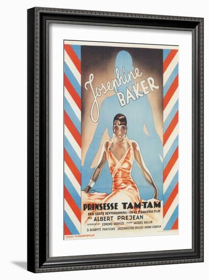 Princess Tam-Tam, Josephine Baker-null-Framed Art Print