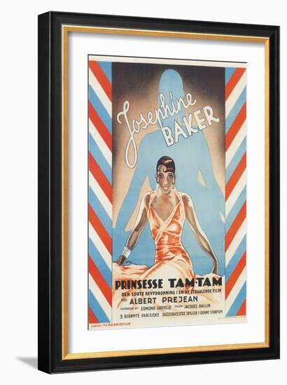 Princess Tam-Tam, Josephine Baker-null-Framed Art Print