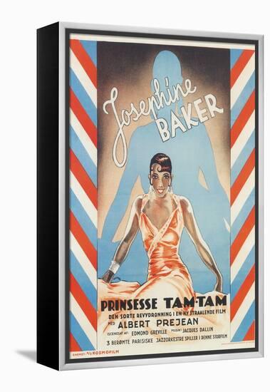 Princess Tam-Tam, Josephine Baker-null-Framed Stretched Canvas