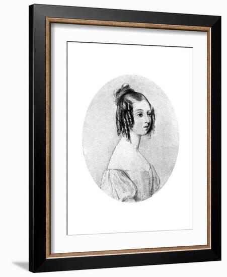 Princess Victoria at the Age of Fifteen, C1834-John Rogers Herbert-Framed Giclee Print