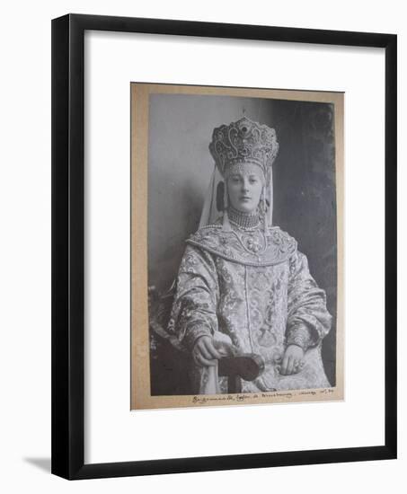 Princess Yelizaveta Dimitrievna Zu Sayn-Wittgenstein, Nee Nabokova (1877-194), 1913-Fritz Eggler-Framed Giclee Print