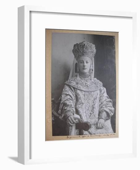 Princess Yelizaveta Dimitrievna Zu Sayn-Wittgenstein, Nee Nabokova (1877-194), 1913-Fritz Eggler-Framed Giclee Print