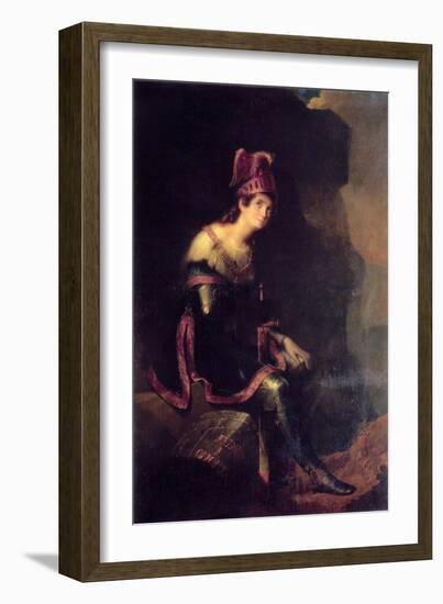 Princess Zinaida Volkonskaya in Tancred Dress, 1820-Fyodor Bruni-Framed Giclee Print