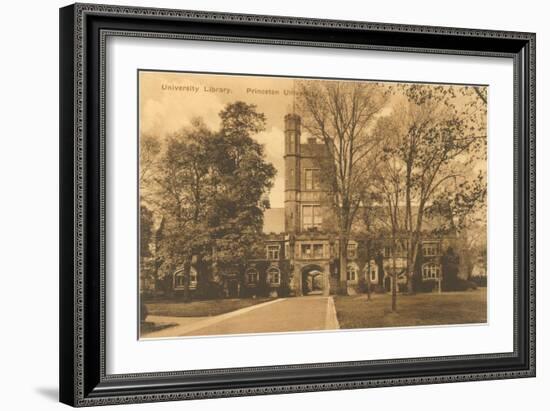 Princeton University Library, New Jersey-null-Framed Art Print