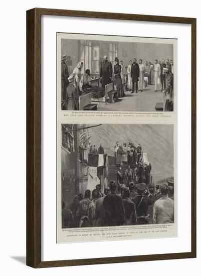 Principal Events in the Life of the Late Czar-null-Framed Giclee Print