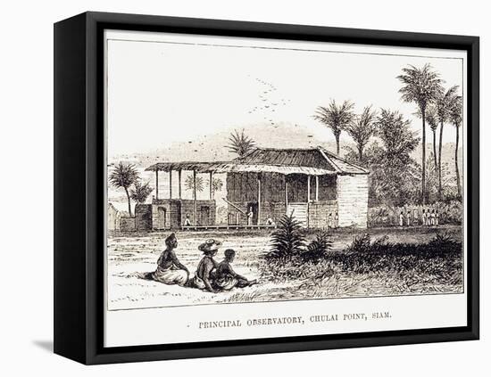 Principal Observatory, Siam, 1875-null-Framed Premier Image Canvas