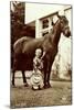 Prins Harald, Prinz Harald Von Norwegen Als Cowboy, Kleines Kind, Pferd-null-Mounted Giclee Print