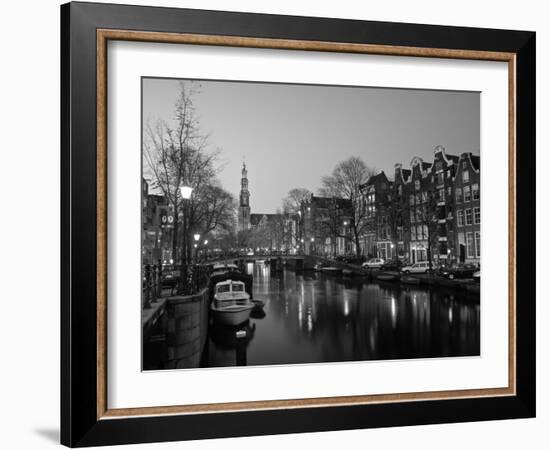 Prinsengracht, Amsterdam, Holland-Jon Arnold-Framed Photographic Print