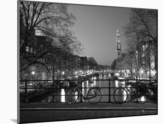 Prinsengracht and Wsterkerk, Amsterdam, Holland-Jon Arnold-Mounted Photographic Print