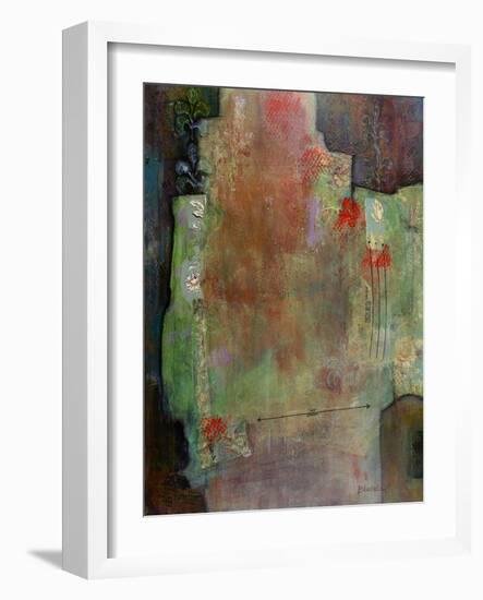 Print Abstract Where the Love Is-Blenda Tyvoll-Framed Art Print