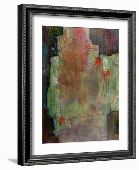 Print Abstract Where the Love Is-Blenda Tyvoll-Framed Art Print