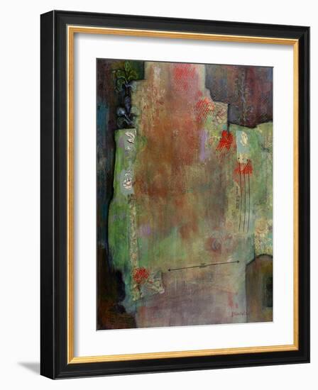 Print Abstract Where the Love Is-Blenda Tyvoll-Framed Art Print