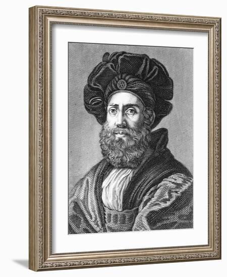 Print after Baltazar Castiglione-Raphael-Framed Giclee Print