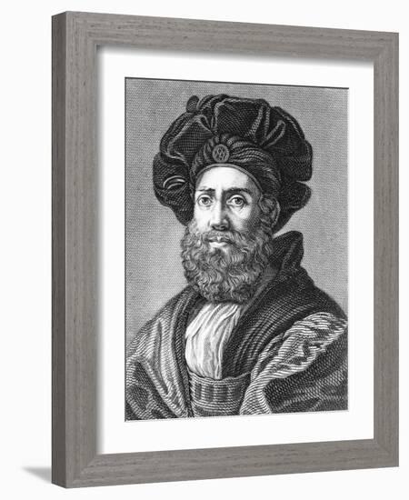 Print after Baltazar Castiglione-Raphael-Framed Giclee Print