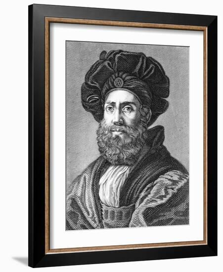 Print after Baltazar Castiglione-Raphael-Framed Giclee Print