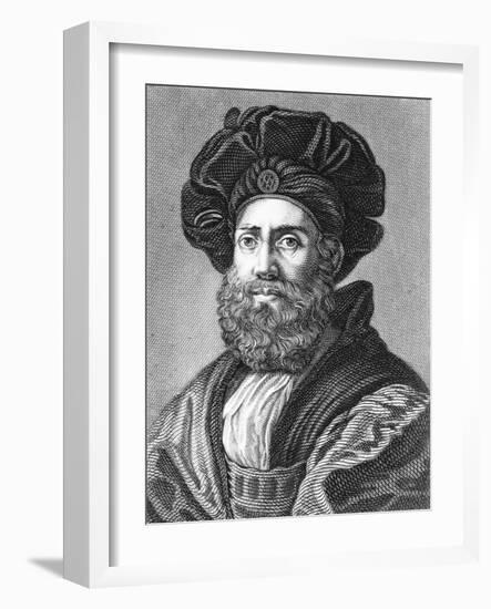 Print after Baltazar Castiglione-Raphael-Framed Giclee Print