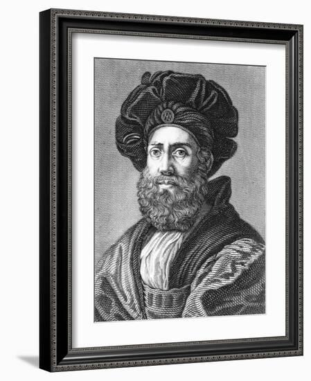 Print after Baltazar Castiglione-Raphael-Framed Giclee Print