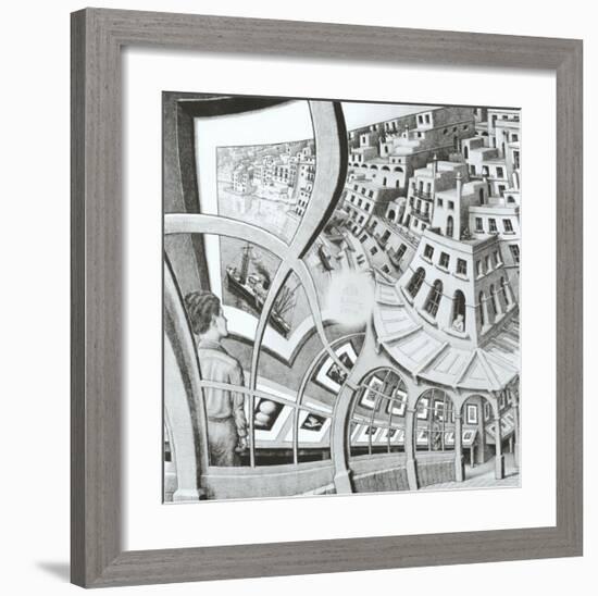 Print Gallery-M^ C^ Escher-Framed Art Print