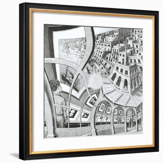 Print Gallery-M^ C^ Escher-Framed Art Print