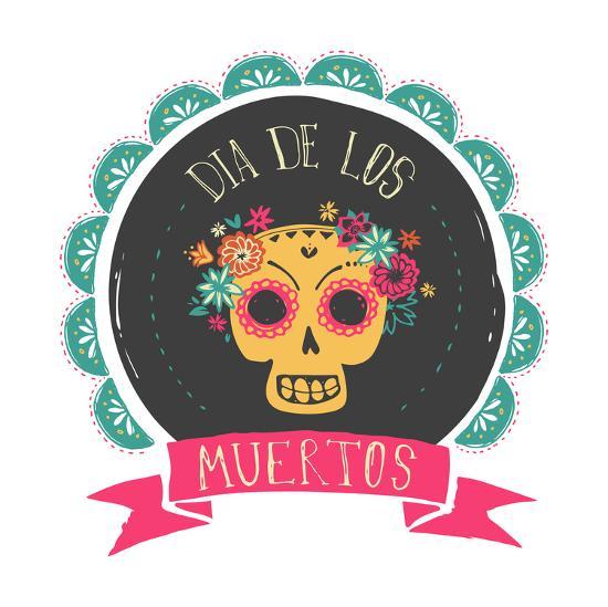 print mexican sugar skull