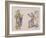 Print of a 12th-Century King and Knight-null-Framed Giclee Print