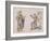 Print of a 12th-Century King and Knight-null-Framed Giclee Print