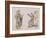 Print of a 12th-Century King and Knight-null-Framed Giclee Print