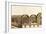 Print of Cross Section of Roman Baths-null-Framed Giclee Print