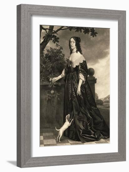 Print of Portrait of Elizabeth, Queen of Bohemia after Gerhard Honthorst-null-Framed Giclee Print