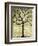 Print Tree of Life Mixed Media Painting-Blenda Tyvoll-Framed Art Print